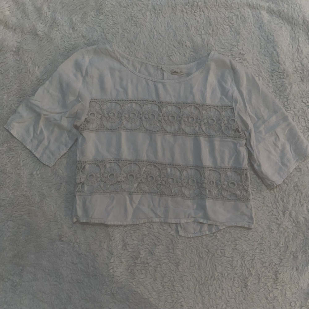 White Hollister Blouse
